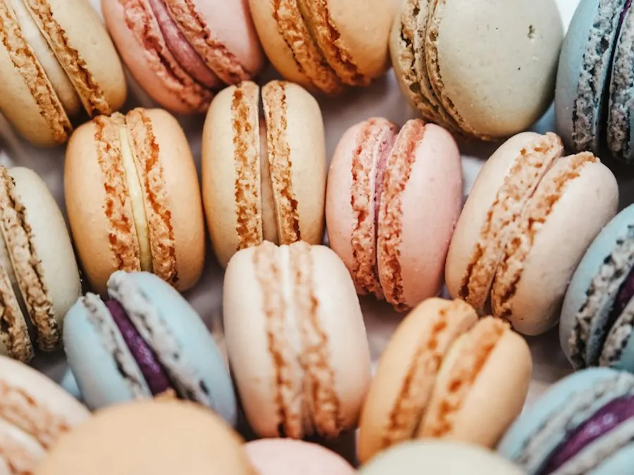 Pastel macarons